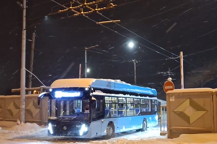 Низкопольные троллейбусы «Горожанин» вышли на линию в Екатеринбурге