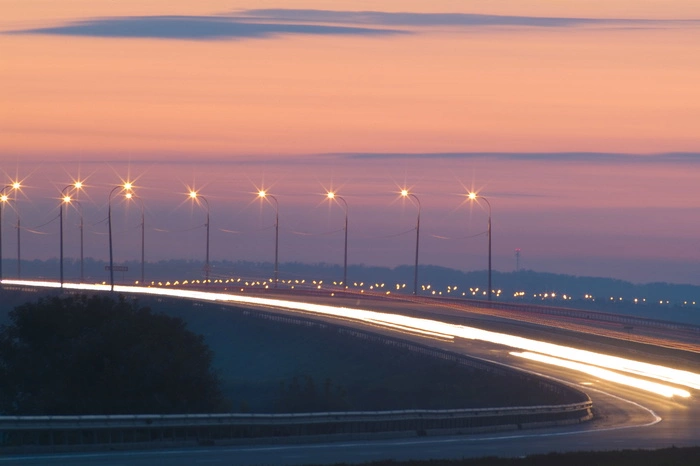Челябинский тракт на подъезде к Екатеринбургу сделают освещённым за 81,5 млн руб
