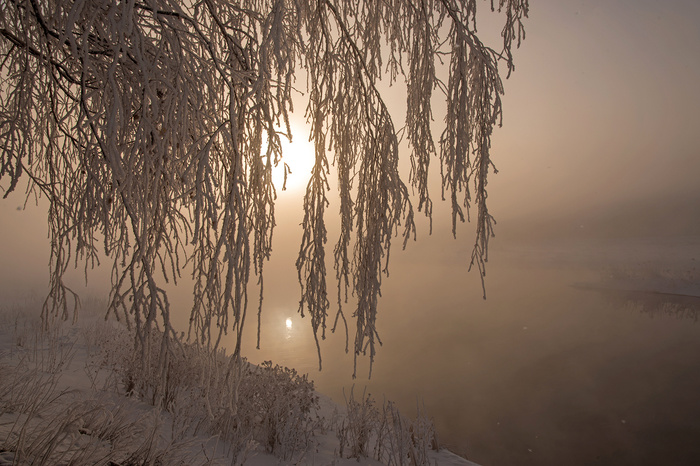 На Средний Урал опять идут морозы: местами до минус 34