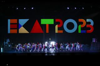 Вчера в Конгресс-центре ЭКСПО прошла Церемония открытия фестиваля университетского спорта