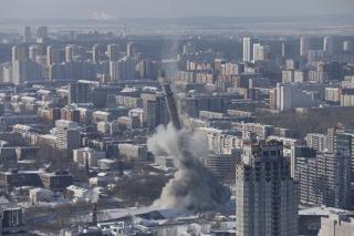 Ровно 7 лет назад в Екатеринбурге снесли знаменитую телебашню (ФОТО, ВИДЕО)