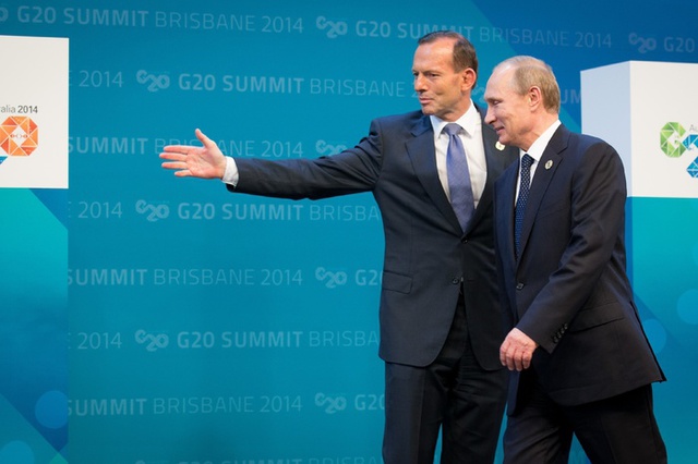 Фотосессия Путина с коалой обошлась австралийцам в 24 тысячи долларов