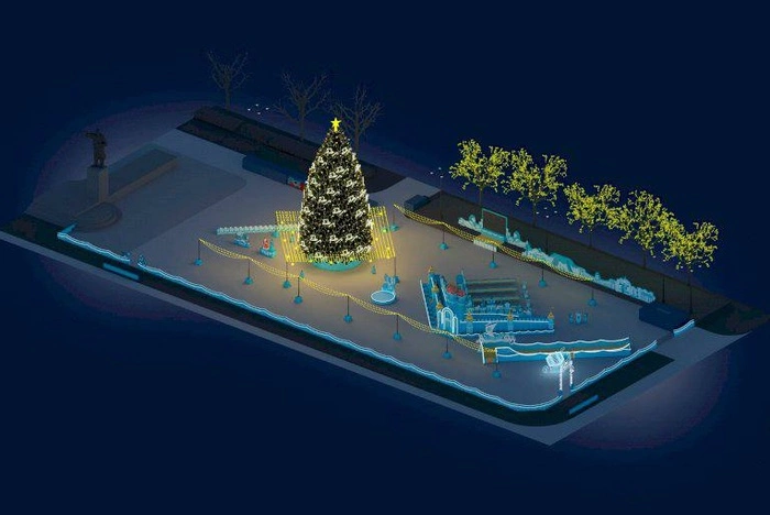 Стали известны тематика и стоимость Ледового городка на площади 1905 года