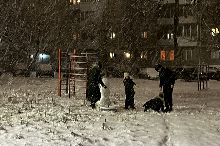 Екатеринбург на пару часов превратился в зимнюю сказку. Но это быстро закончилось