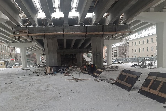 В Екатеринбурге возобновились работы на важной развязке около «Калины»