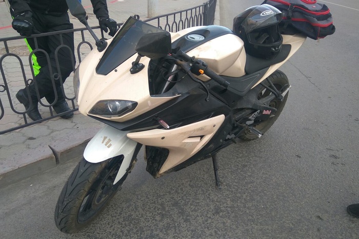 Мотоциклист с признаками наркоопьянения остановлен мотопатрулем в Екатеринбурге