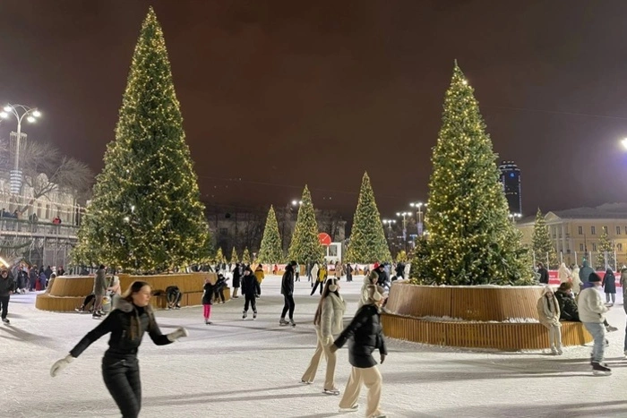 Каток на площади 1905 года могут сделать ежегодным
