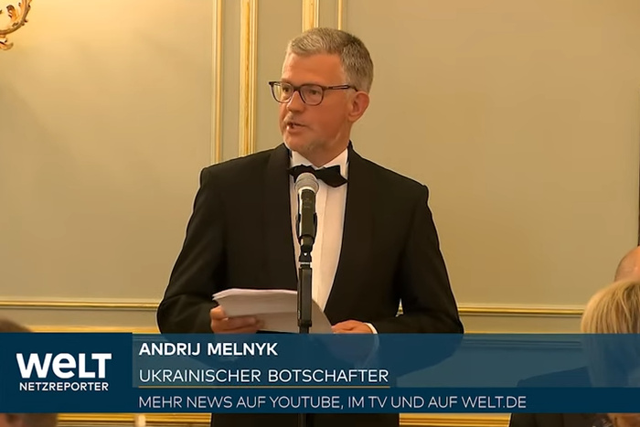 Посол Украины Мельник вновь обхамил Германию