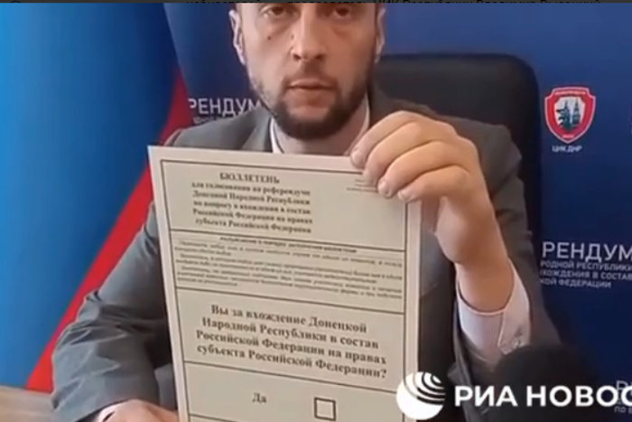 В Донбассе стартует голосование за присоединение к России
