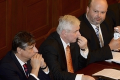 Премьера Чехии подвел невыключенный микрофон