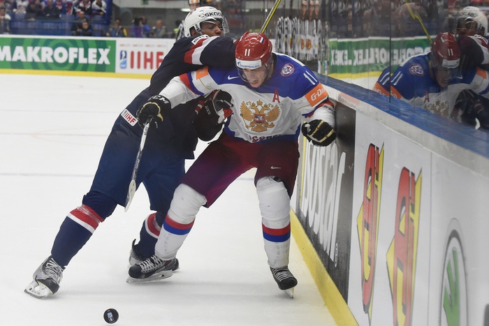 Сборная России проиграла США на ЧМ по хоккею