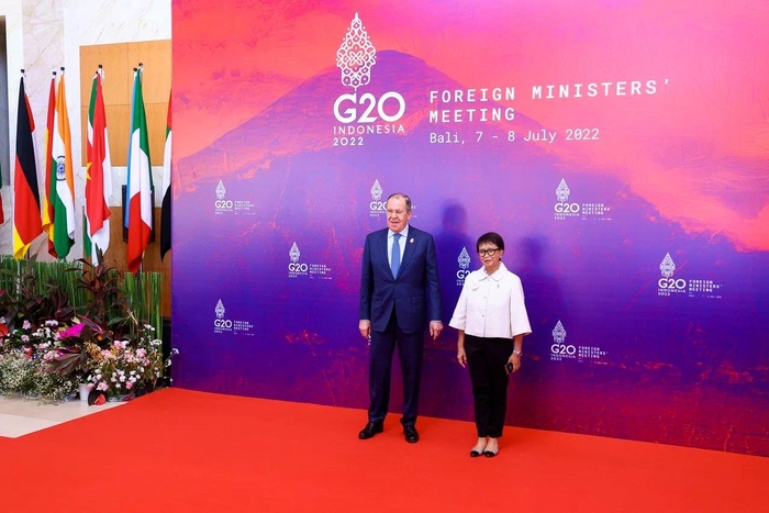 Главы МИД G20 не будут делать совместное фото из-за Лаврова