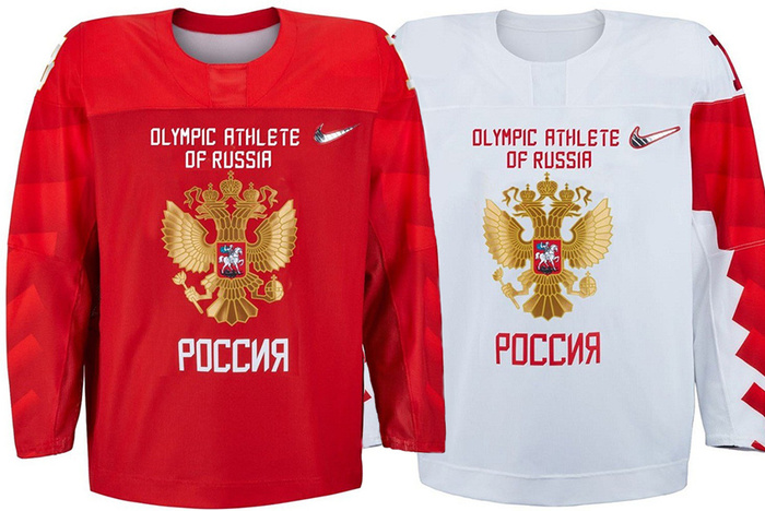Появился вариант формы хоккейной сборной России на Олимпиаде