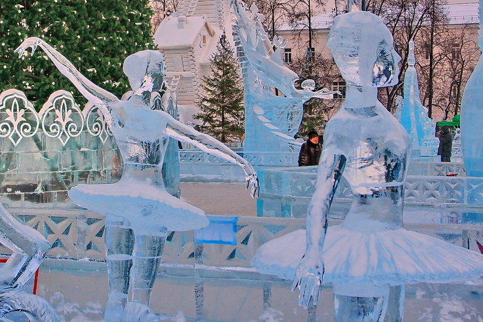 В эти выходные в центре Екатеринбурга закроется ледовый городок