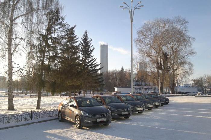 В Екатеринбурге можно будет взять машину в аренду поминутно