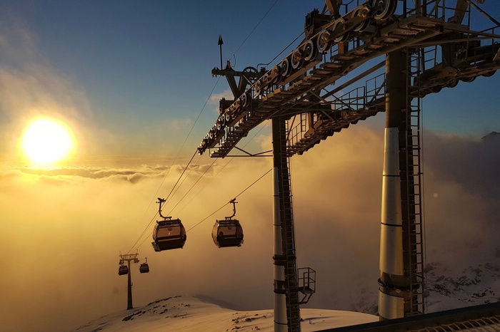 Сочинские лыжные курорты открыли сезон