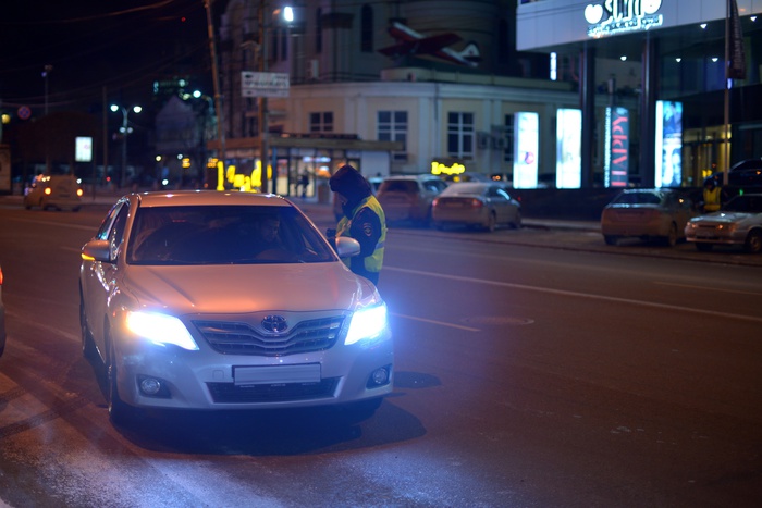 Рейд «Стоп-контроль» по выявлению пьяных водителей провела ГИБДД Екатеринбурга