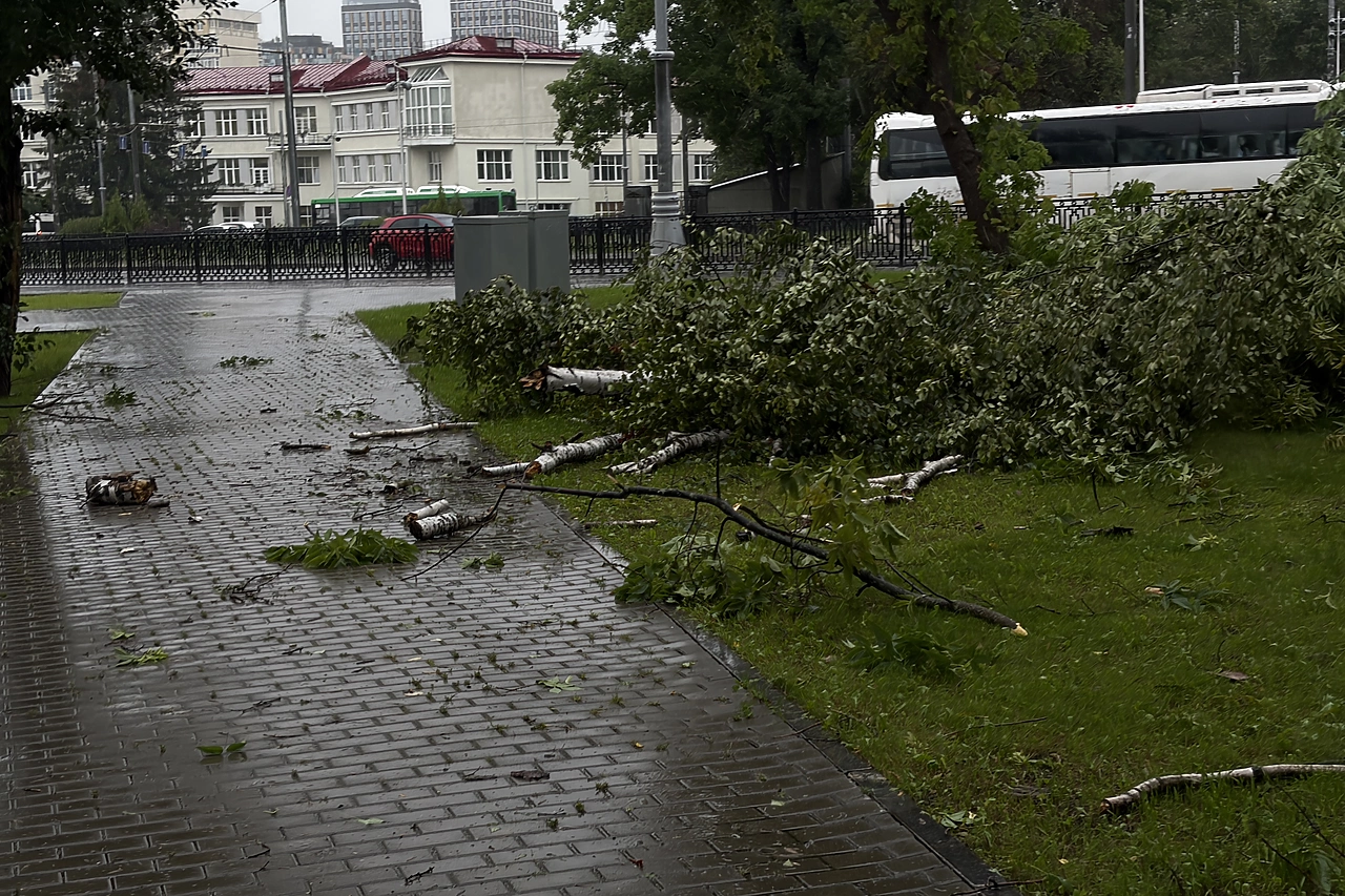 В Екатеринбурге ожидается сильная гроза