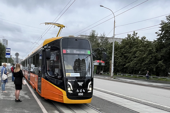 В Екатеринбурге меняется схема движения трамваев