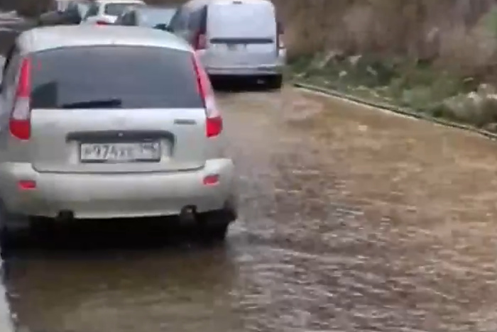 В Екатеринбурге затопило новый район