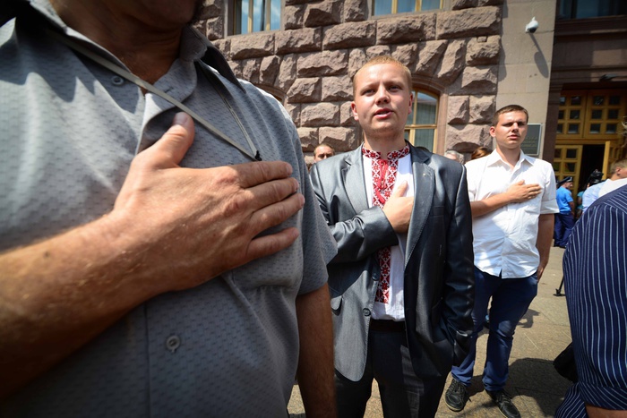 Яценюк обвинил Путина в намерении уничтожить украинский народ