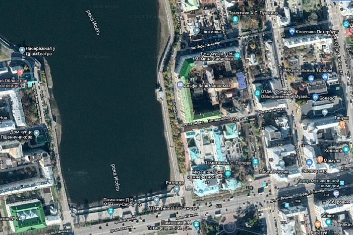 Храм святой Екатерины построят рядом с губернатором