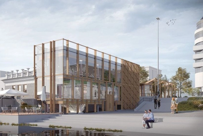 Стало известно, как будет выглядеть новый ресторан на Плотинке в старинном павильоне «Цветы» — фото