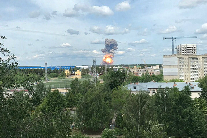В Дзержинске прогремели взрывы на военном заводе. ДОПОЛНЕНО