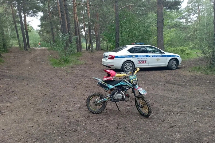 В Екатеринбурге девочка получила травму во время тренировки на питбайке