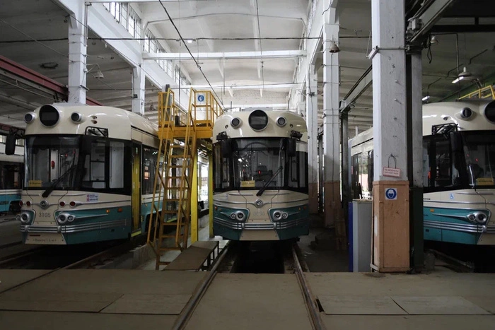 Уралтрансмаш завершил поставку 34 трамваев «Довлатов» для Санкт-Петербурга