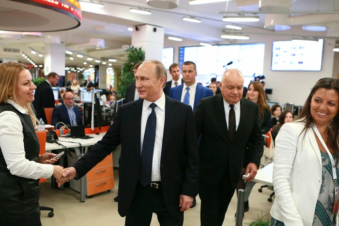 В Кремле задумались о перенастройке российского телевидения