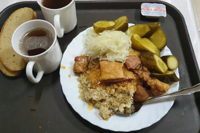 Свердловчанин показал, чем кормят мобилизованных