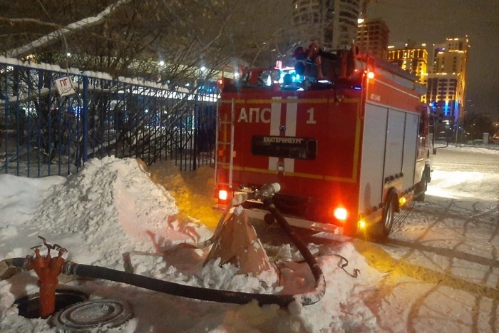 В Свердловской области на ходу сгорел трамвай