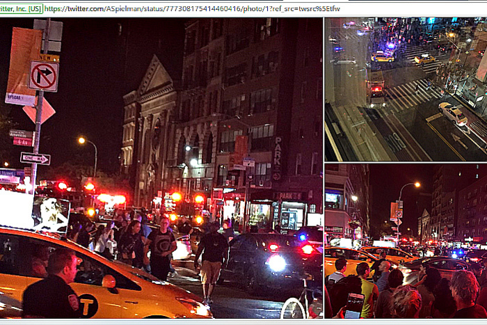 В результате взрыва в Нью-Йорке ранены 26 человек