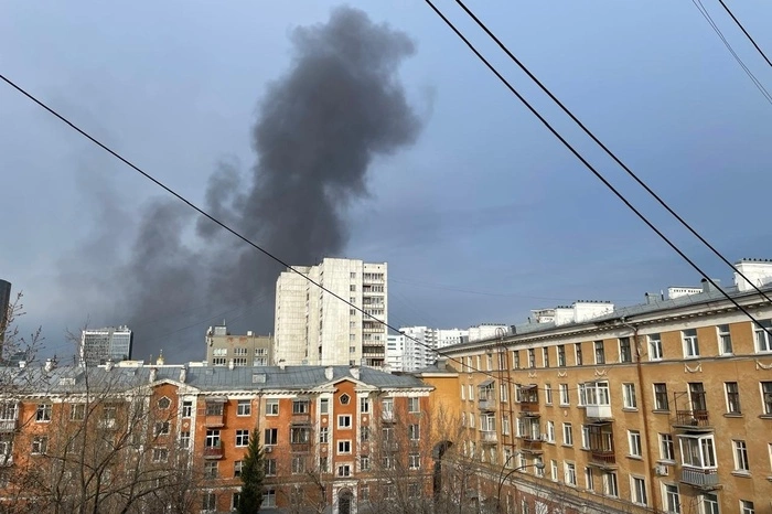 ТРЦ «Гринвич» горел сегодня утром в Екатеринбурге