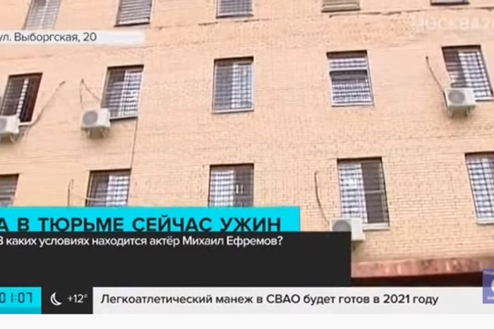 Ефремов останется отбывать наказание в хозотряде московского СИЗО