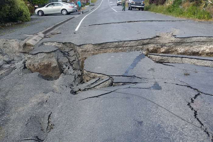 Землетрясение разломало Новую Зеландию