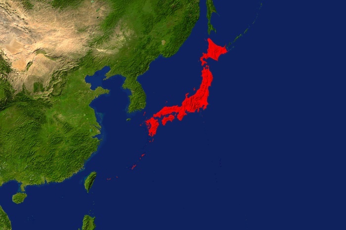 В районе Курил исчез японский остров