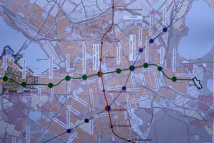 2 ветка метро в екатеринбурге проект