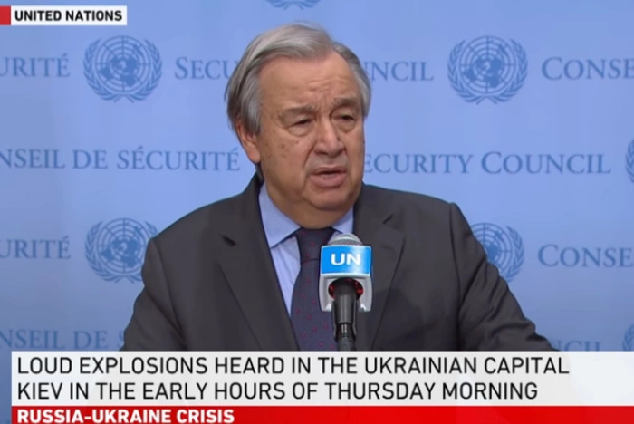 Генсек ООН призвал немедленно прекратить боевые действия в районе ЗАЭС