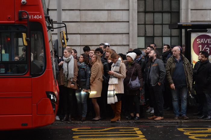 Транспортный коллапс произошел в метро Лондона в понедельник