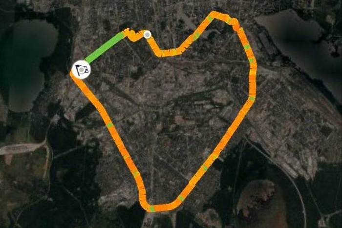 Екатеринбурженка пробежала 25,5 километра, чтобы сделать валентинку