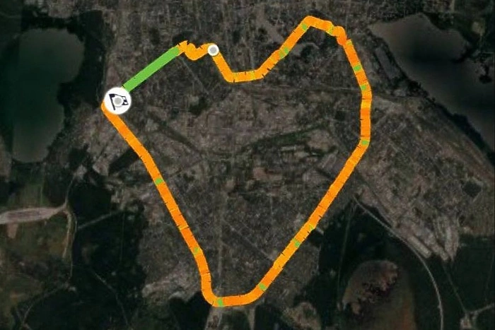 Екатеринбурженка пробежала 25,5 километра, чтобы сделать валентинку