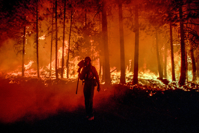 В Канаде из-за лесных пожаров покинули свои дома более 45 тыс. человек