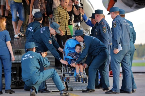 В Челябинскую область доставили больше 100 украинских беженцев