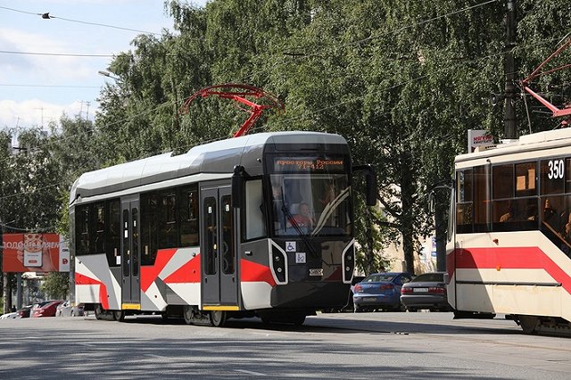 «Уралвагонзавод» представил инновационный трамвай