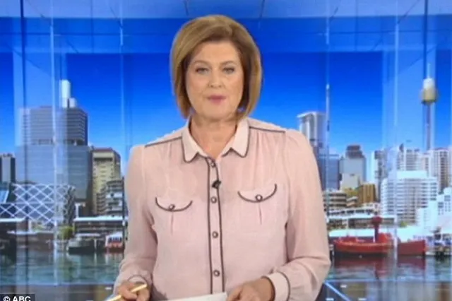 Американские телезрители нашли эротические узоры на блузке диктора