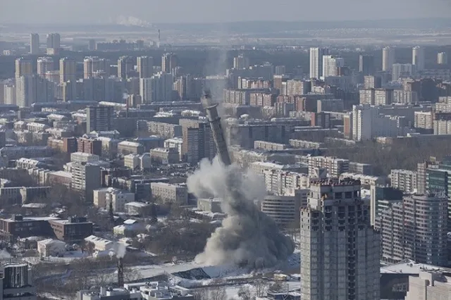 Эксперты считают, что остатки телебашни невозможно демонтировать вручную