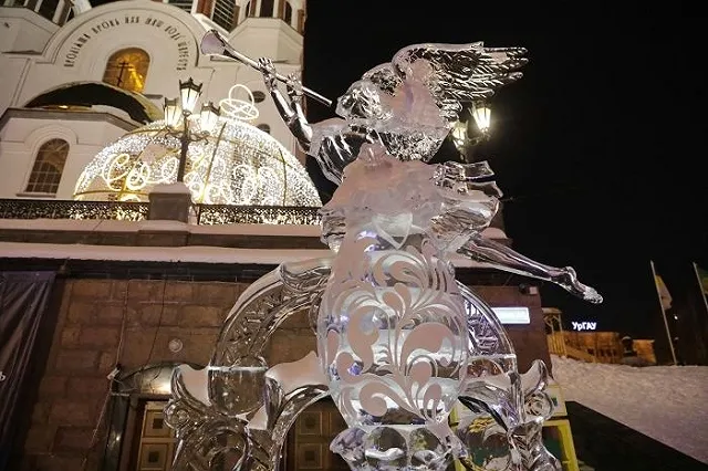 Скончался известный свердловский мастер, создававший уникальные скульптуры изо льда