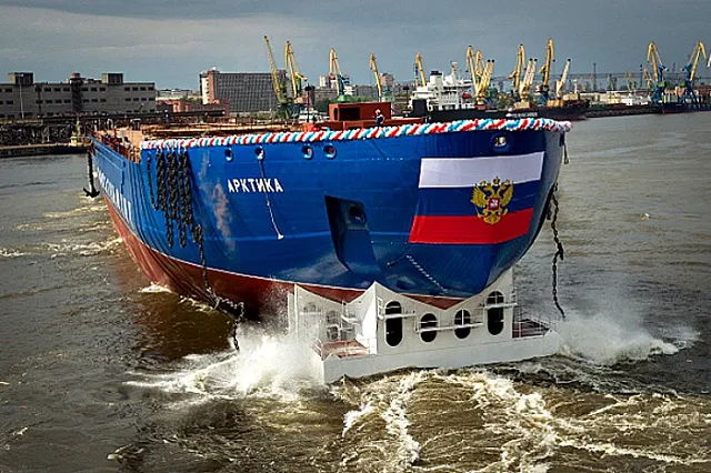 Ледокол «Арктика» используют при вывозе газа с «Ямал СПГ»